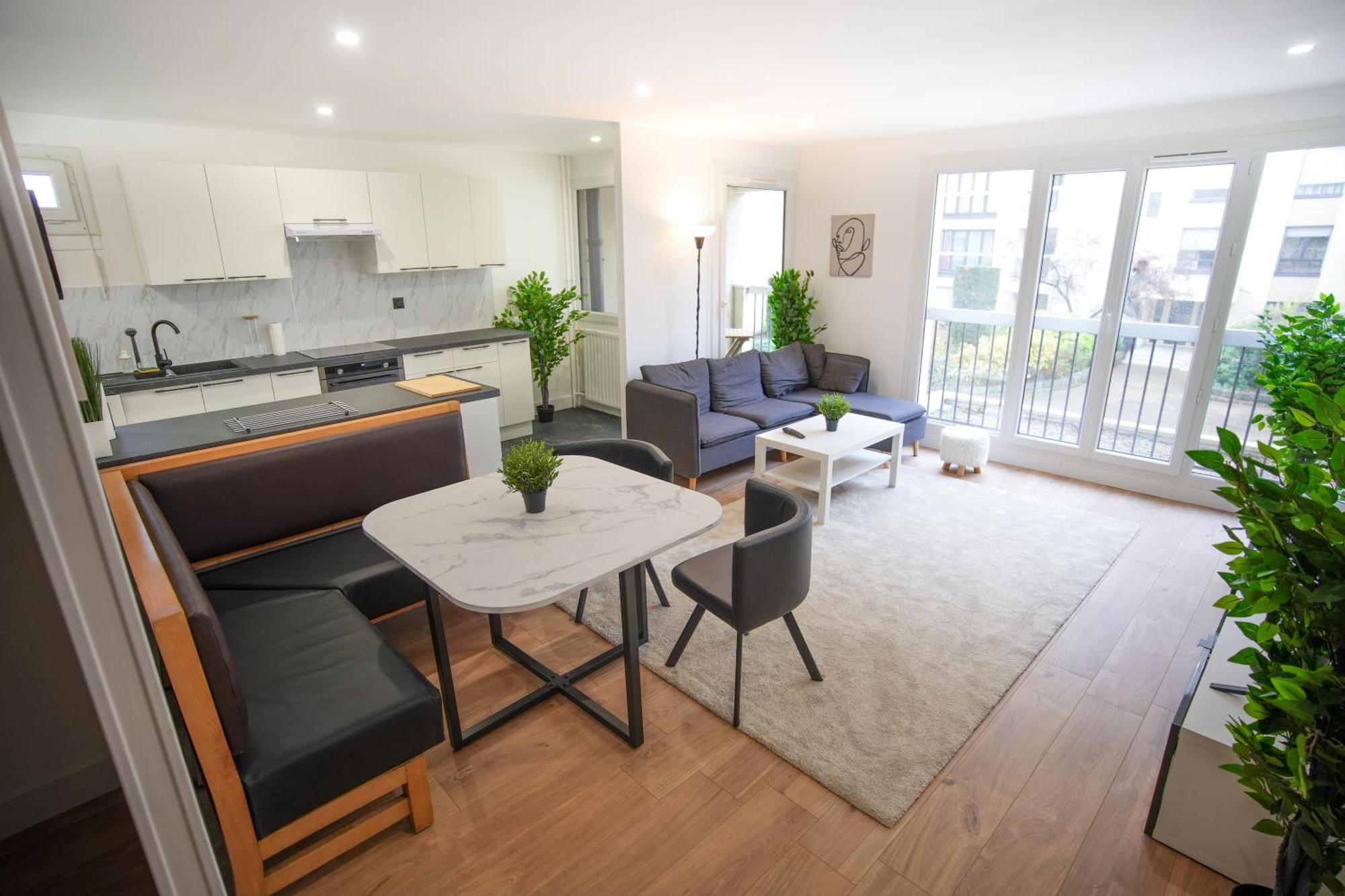 Keyless Appartement Moderne Et Spacieux 90 M2 Parking Chevilly-Larue Exterior photo