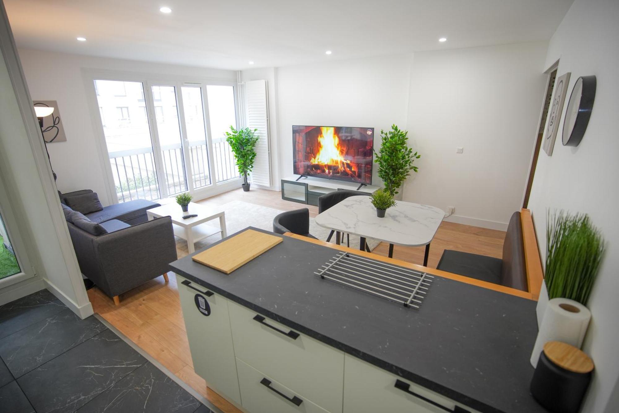 Keyless Appartement Moderne Et Spacieux 90 M2 Parking Chevilly-Larue Exterior photo